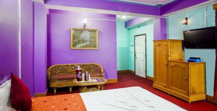 Golden Fish Hotel, Lachung Extérieur photo